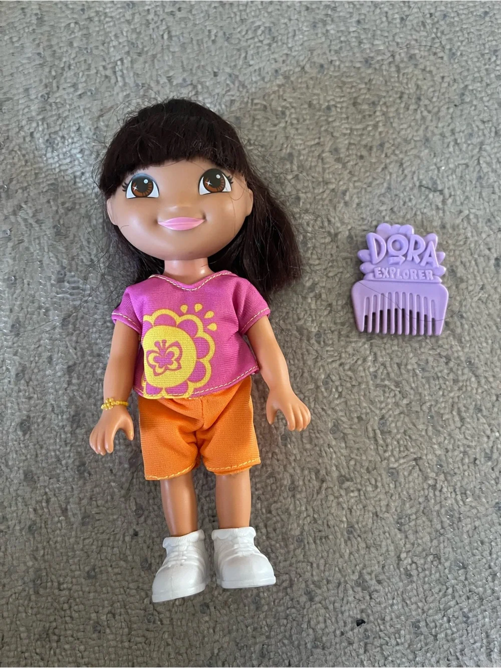 Dora the Explorer Purple Snowflake Plush Doll & Mini Doll Set
